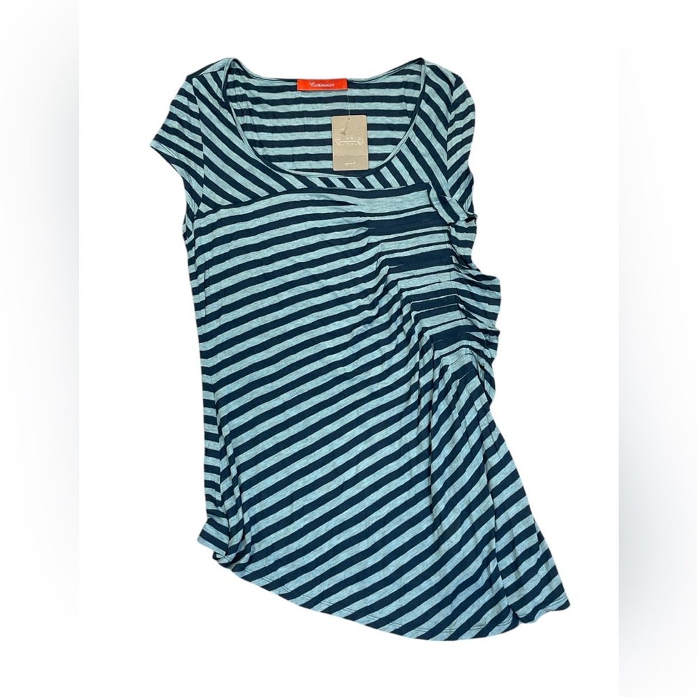 Cartonnier NWT Blue Motif Tee